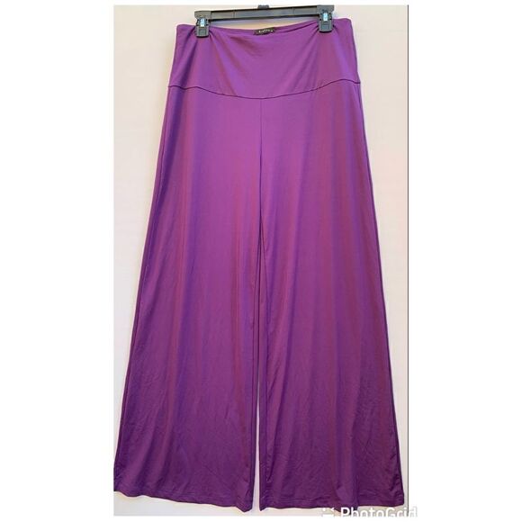 Arolina Women's Stretchy Wide Leg Palazzo Lounge Pants XL - Picture 1 of 10